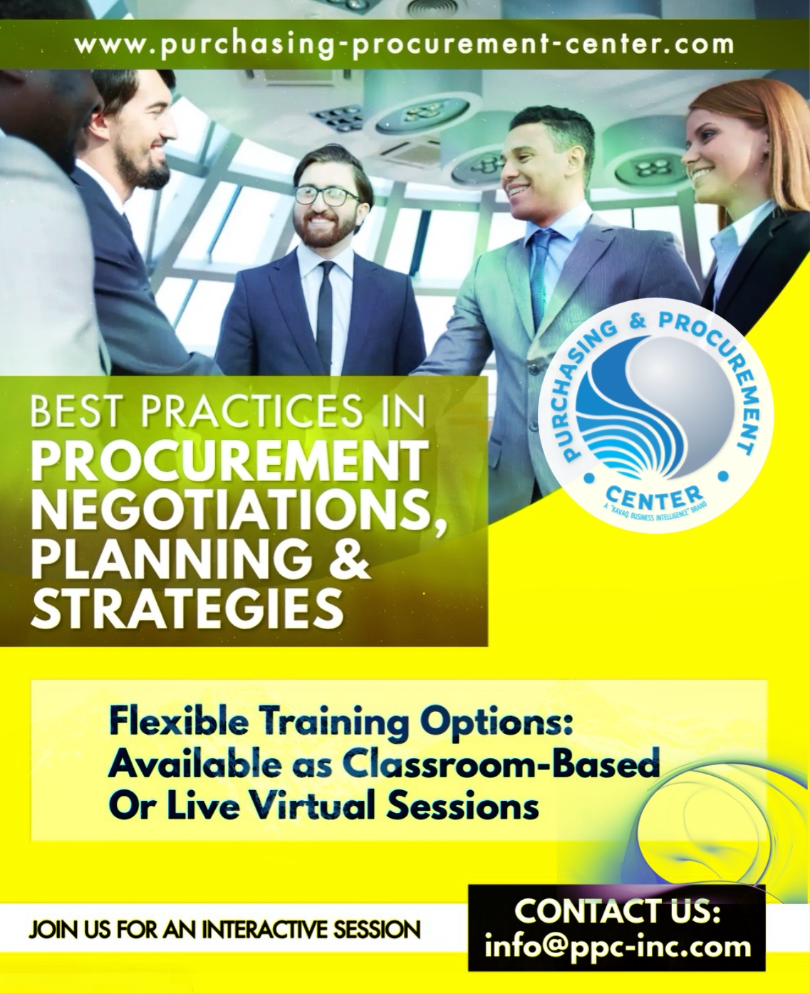 Procurement Negotiation course is Designed to Provide Strong Competencies in the Methods and Strategies that will Result in Successful Negotiations w/ Suppliers