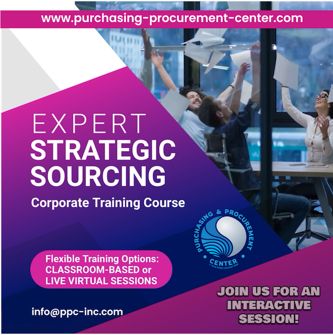 3 Days Expert Strategic Sourcing Course With Case Studies &amp; Real Life Scenarios! For Those Looking to Implement Strategic Sourcing &amp; Hiring Sourcing Consultants