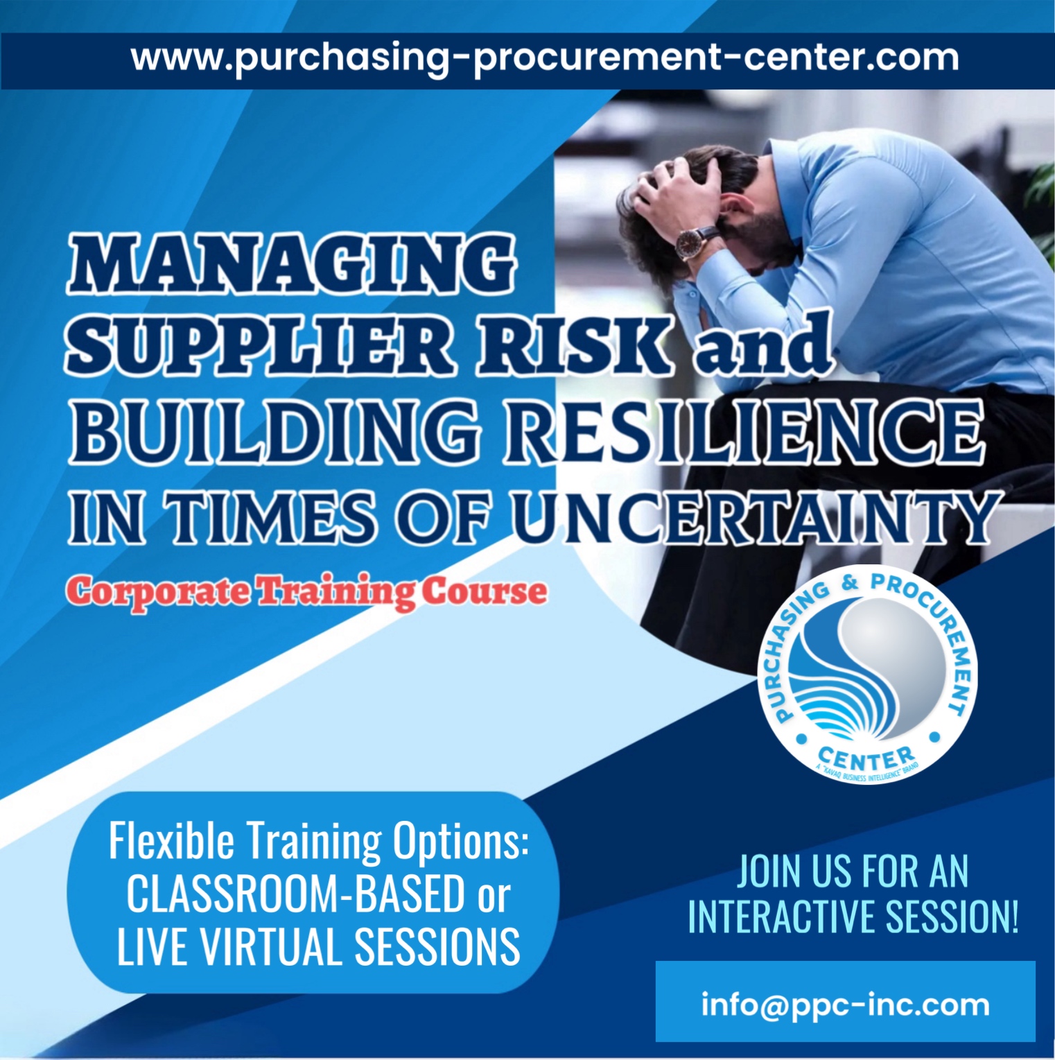 Supplier Risk Management Training Shows a Structured Approach to Manage Risks Throughout the Supply Chain! 